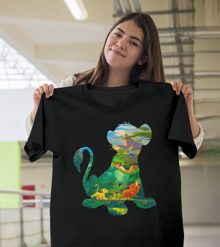 Disney Lion King Simba Pumbaa Timon Adventure T-Shirt