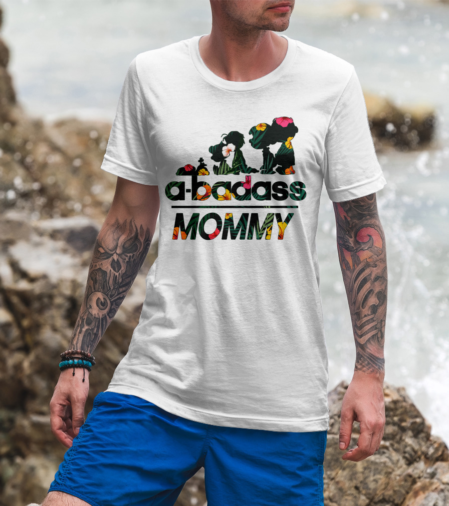 Abadass Mommy Floral T-Shirt