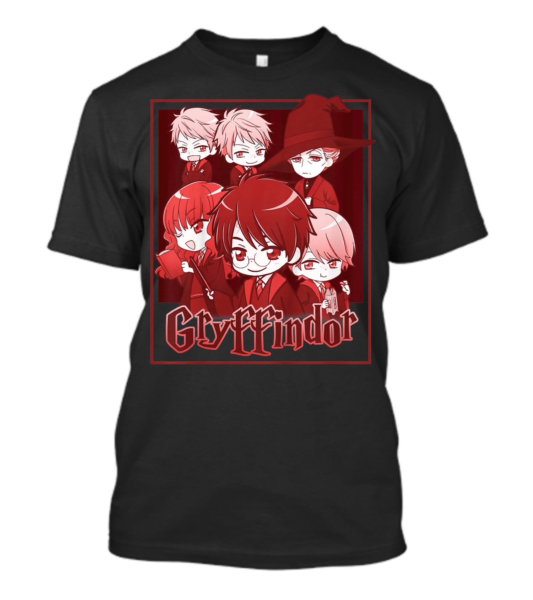 Gryffindor Only Today Anime Characters T-Shirt