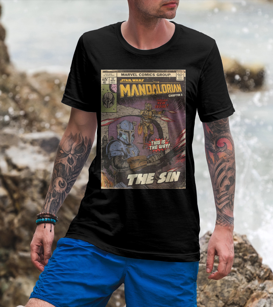 Marvel Comics Group Star Wars The Mandalorian Chapter 3 The Sin T-Shirt