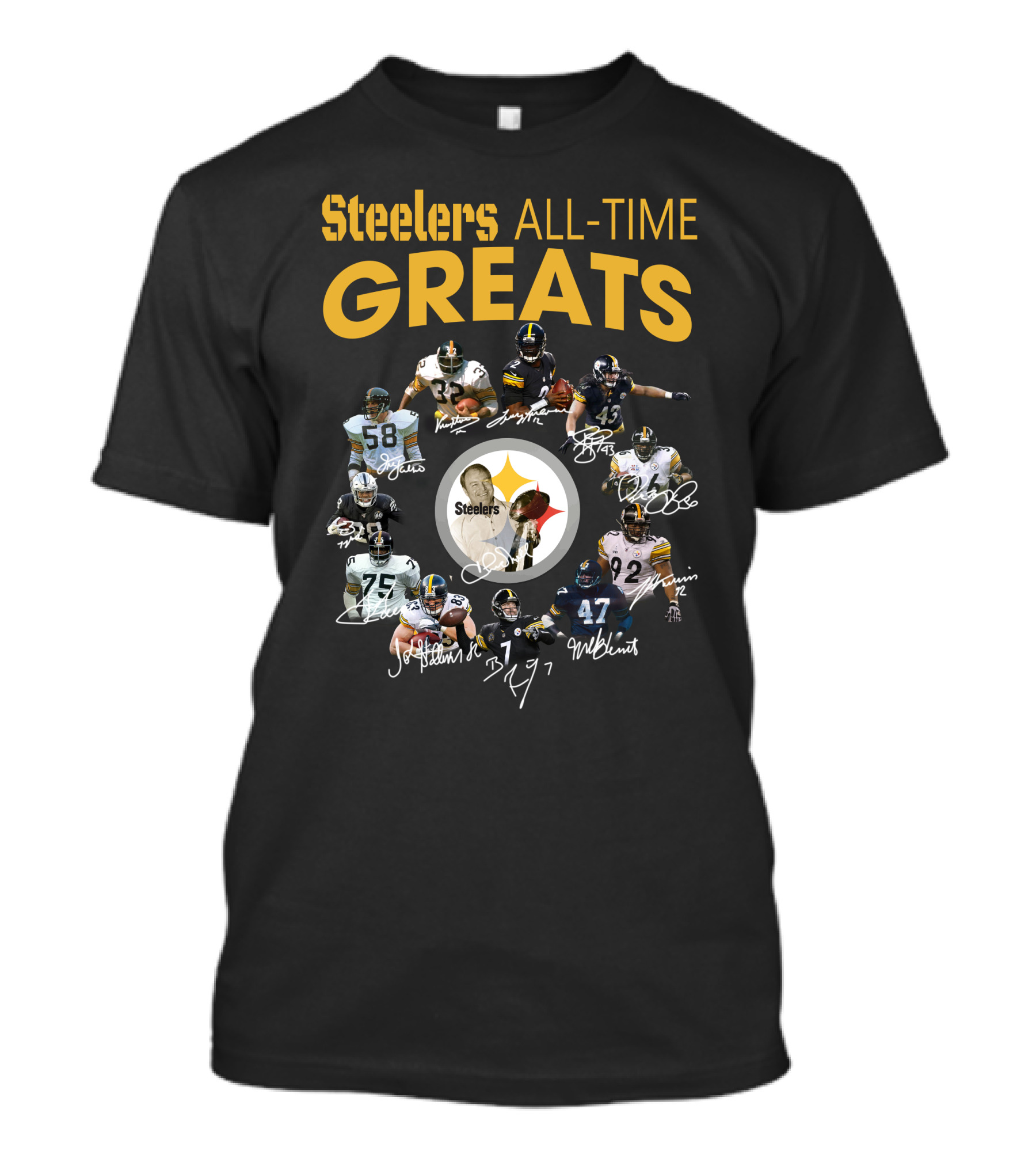 Steelers All-Time Greats T-Shirt