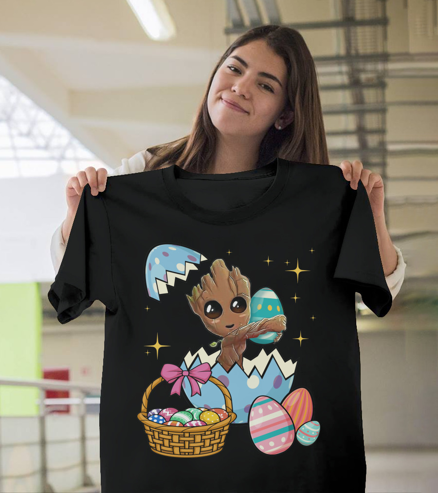 Groot Easter Eggs Only Today T-Shirt