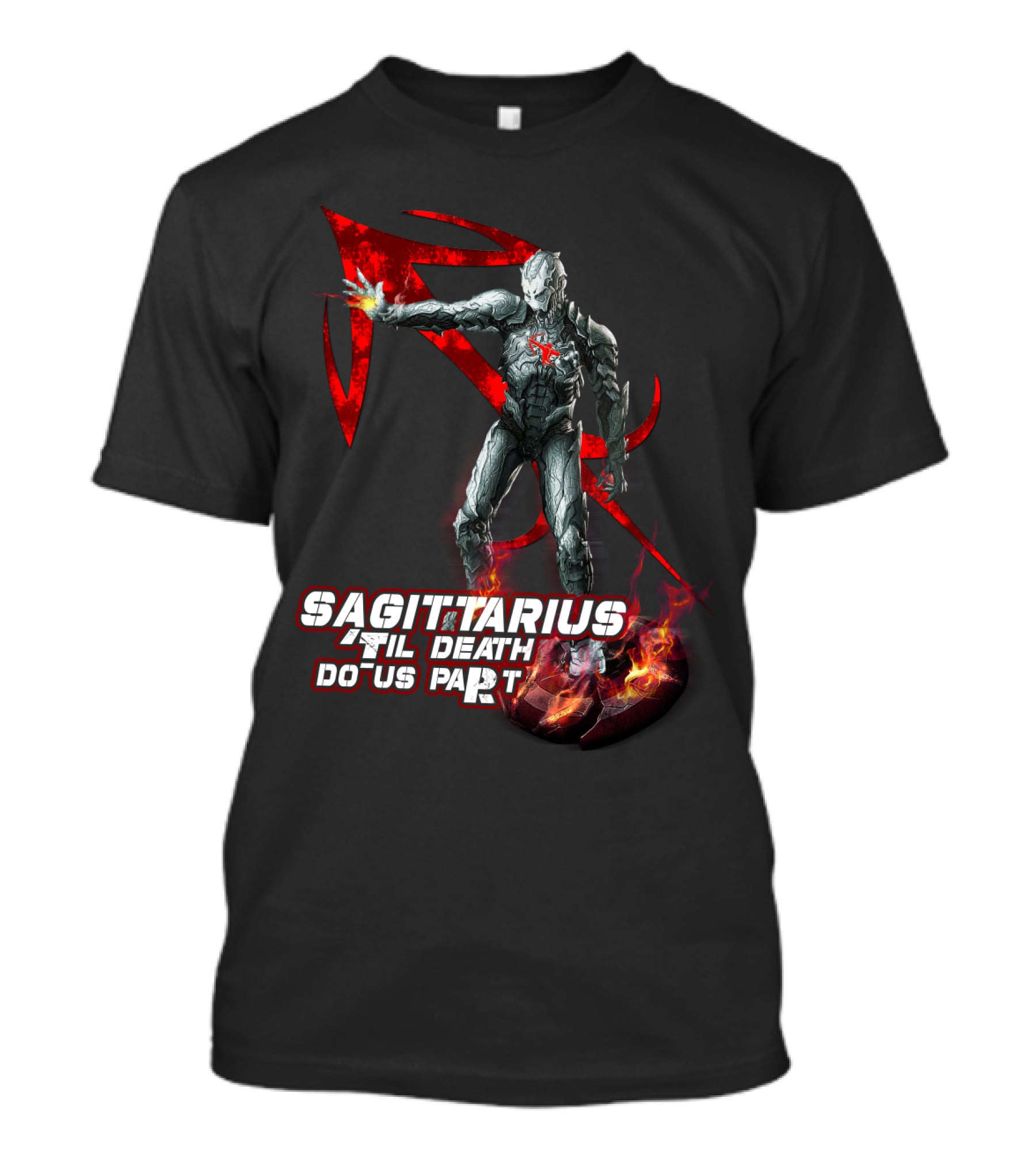 Sagittarius 'Til Death Do Us Part Iron Man Marvel Fans T-Shirt