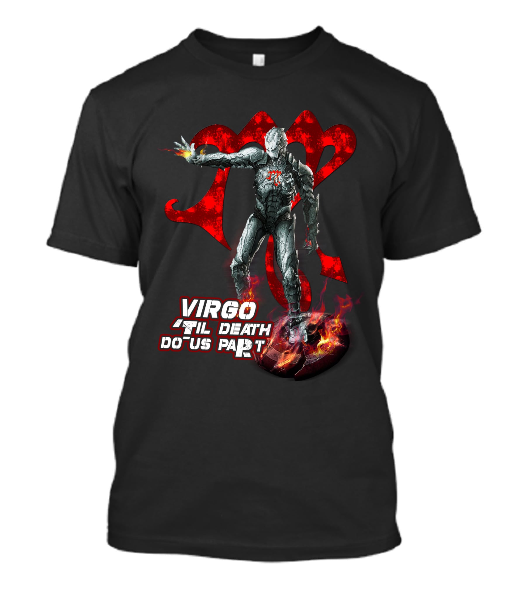 Virgo Til Death Do Us Part Marvel Iron Man Fans T-Shirt