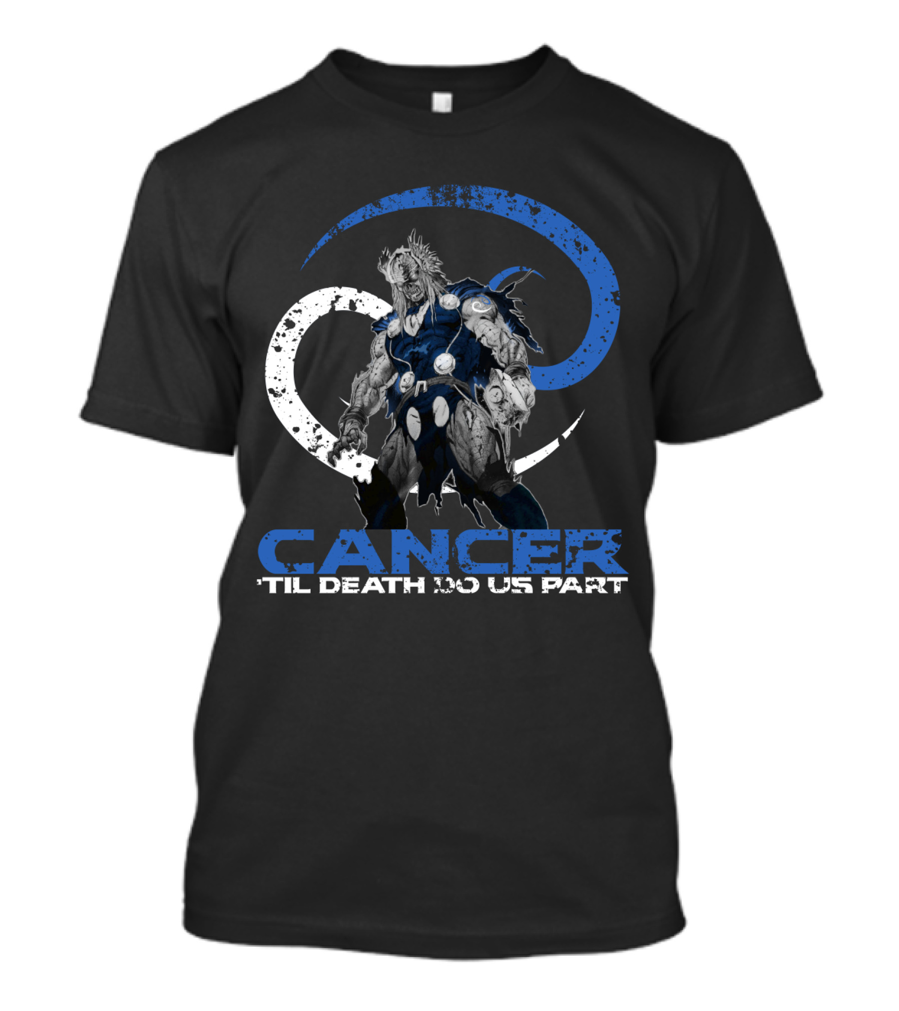 Cancer Til Death Do Us Part Marvel Thor Zodiac T-Shirt