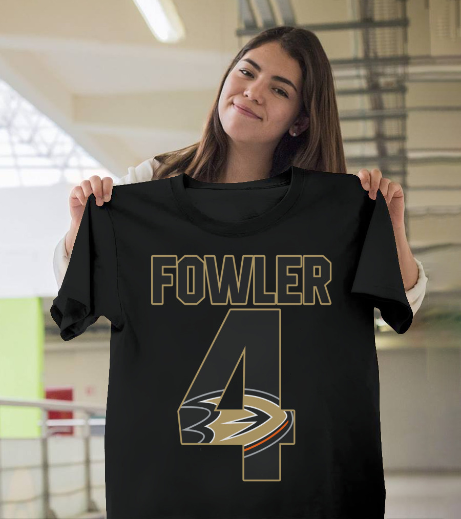 Anaheim Ducks Cam Fowler Number 4 NHL T-Shirt