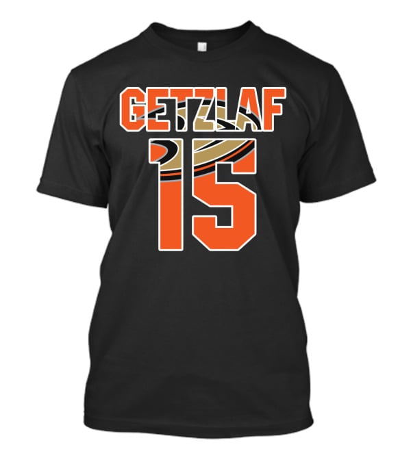 Anaheim Ducks Ryan Getzlaf Number 15 NHL T-Shirt