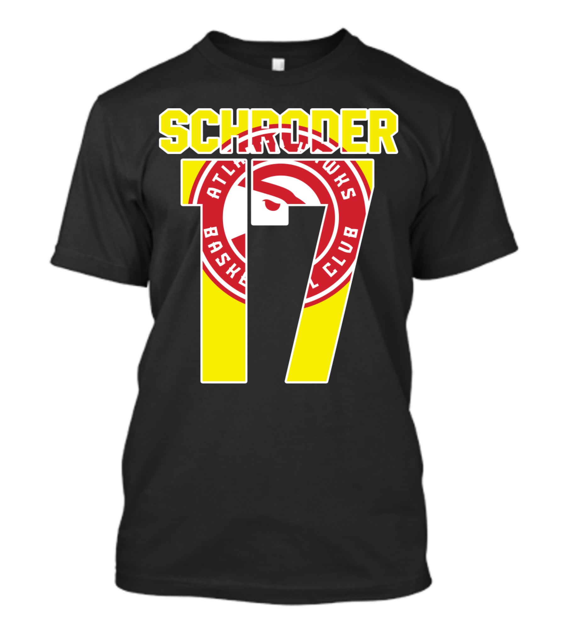 Schroder 17 Atlanta Hawks Basketball Club T-Shirt