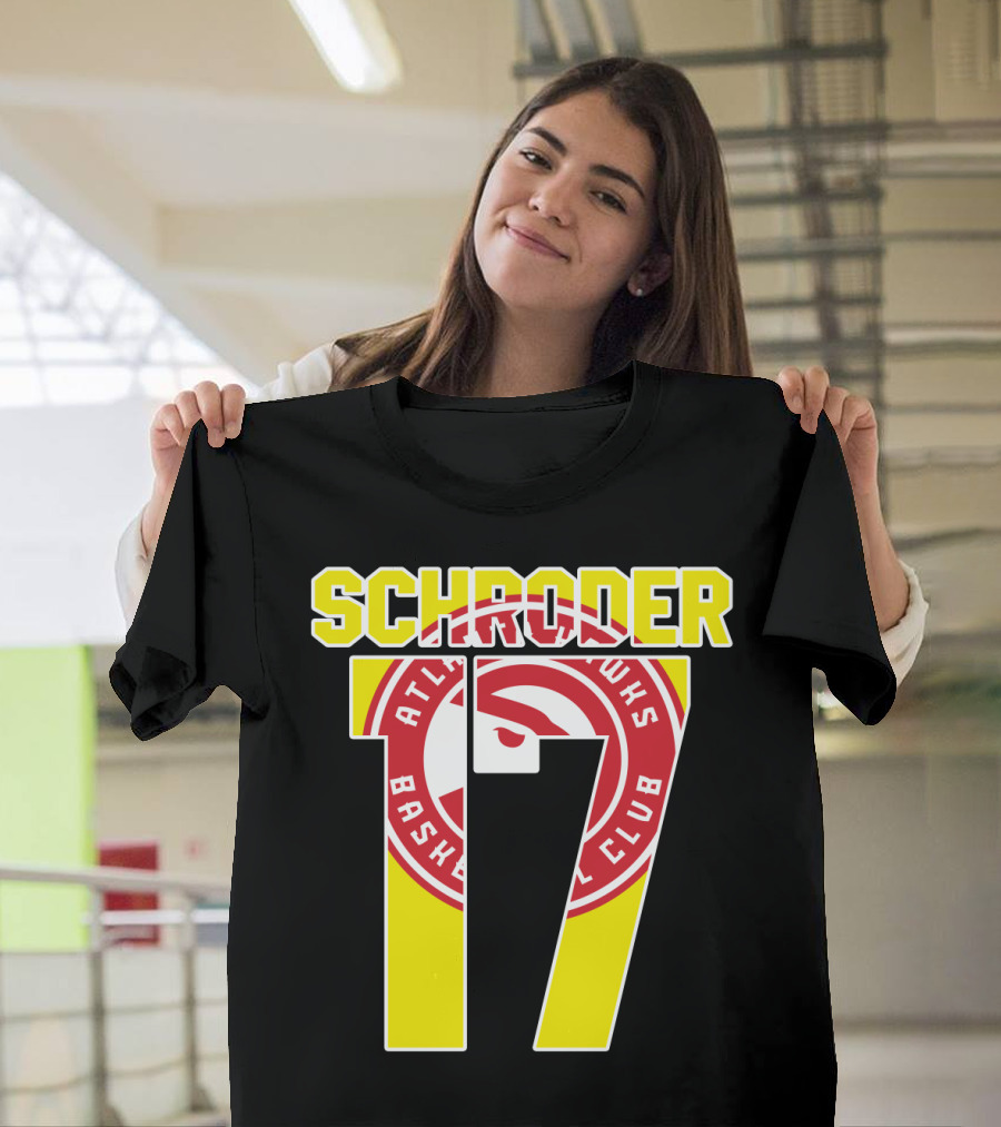 Schroder 17 Atlanta Hawks Basketball Club T-Shirt