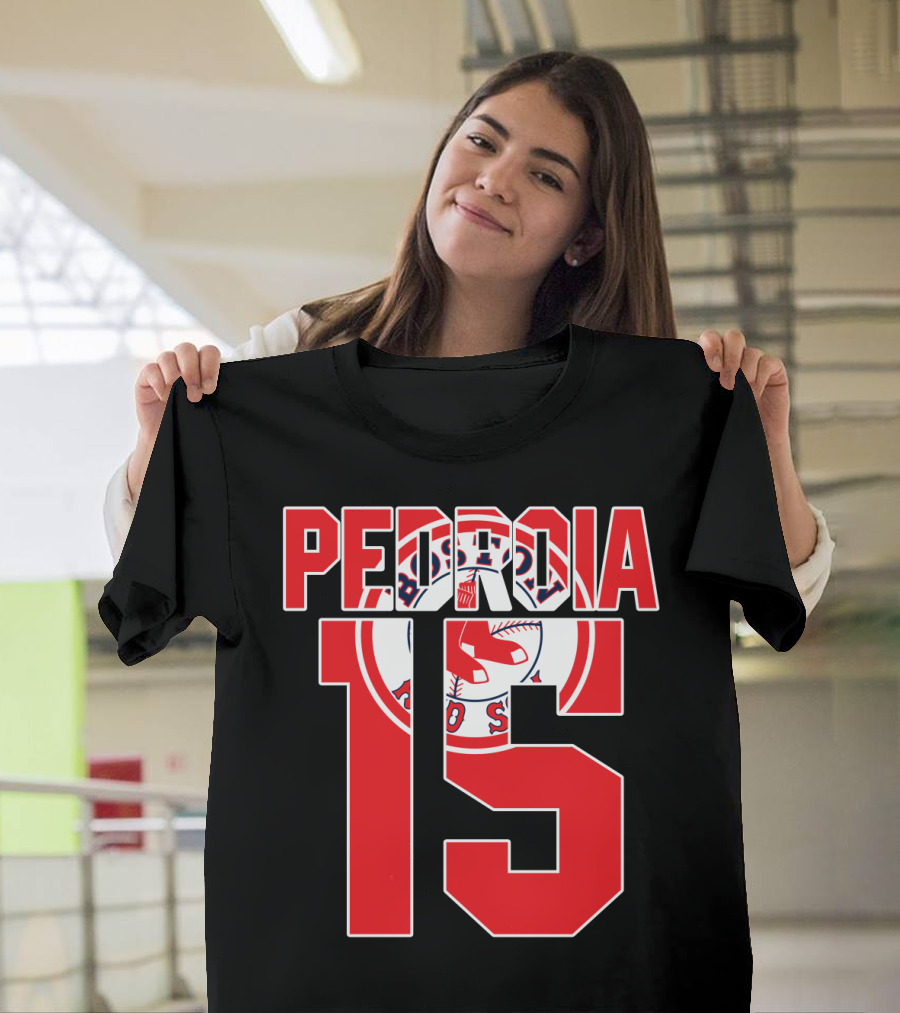 Boston Red Sox Pedroia 15 T-Shirt