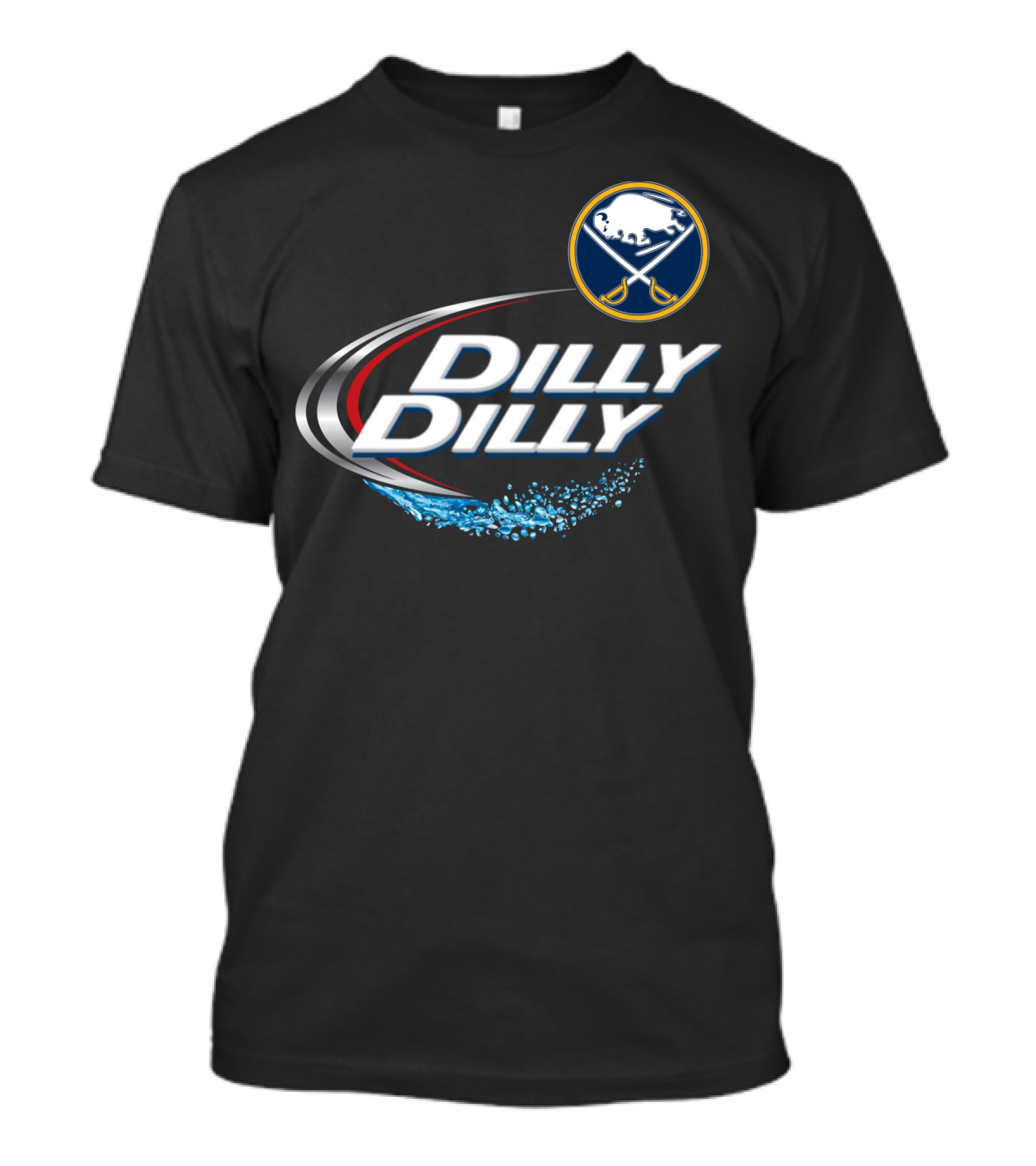 Buffalo Sabres Dilly Dilly Slogan With Iconic Hockey T-Shirt
