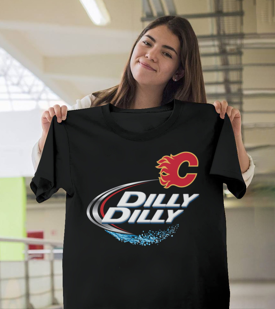 Calgary Flames Dilly Dilly Hockey Fans T-Shirt