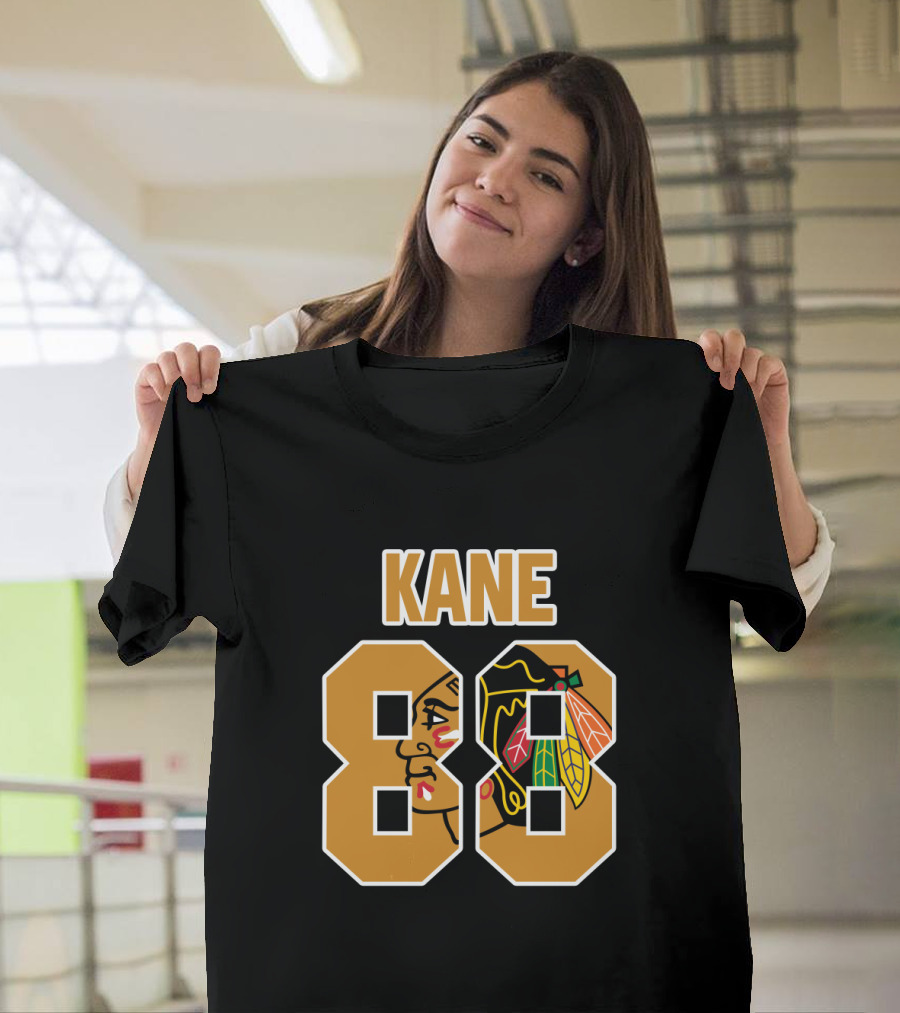 Patrick Kane 88 Chicago Blackhawks NHL Iconic Jersey T-Shirt