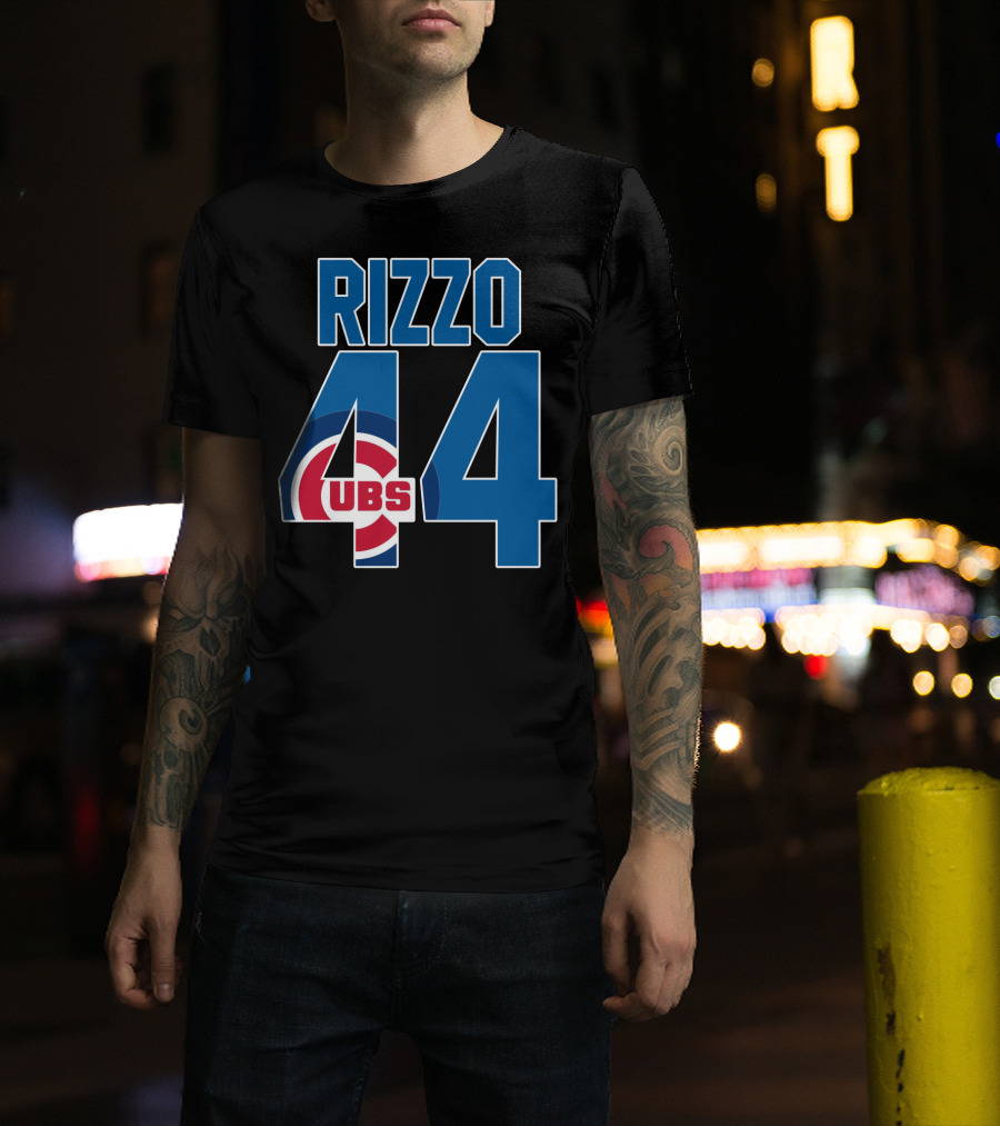 Rizzo 44 Chicago Cubs T-Shirt
