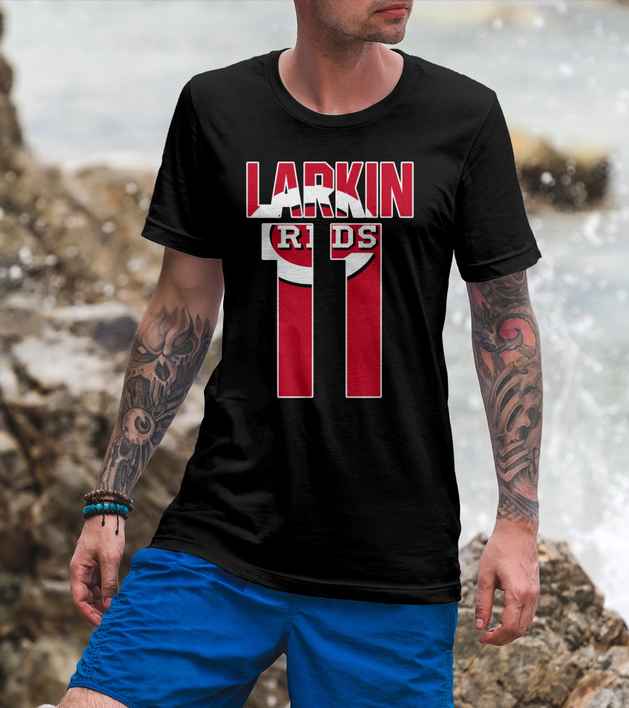 Barry Larkin Cincinnati Reds T-Shirt