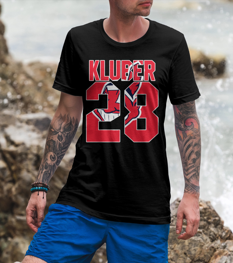 Corey Kluber 28 Cleveland Indians T-Shirt