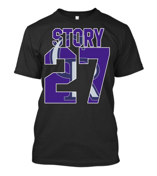 Colorado Rockies Story 27 Player Number T-Shirt