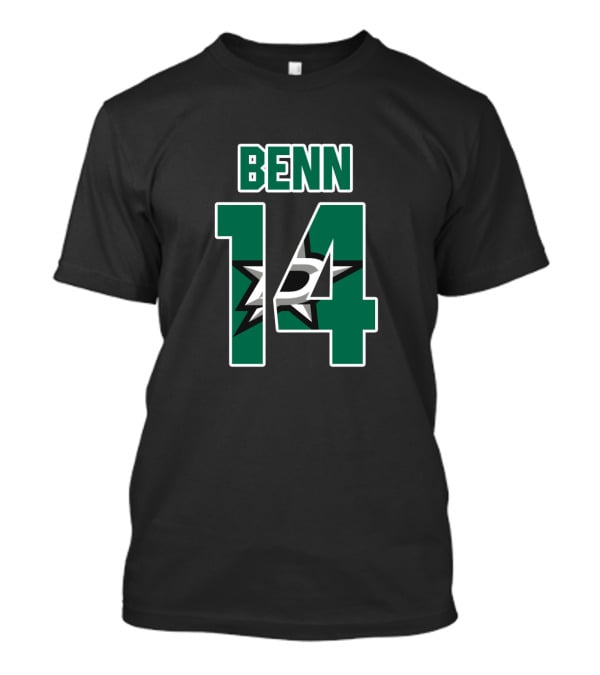 Dallas Stars Benn 14 NHL Hockey Fans T-Shirt