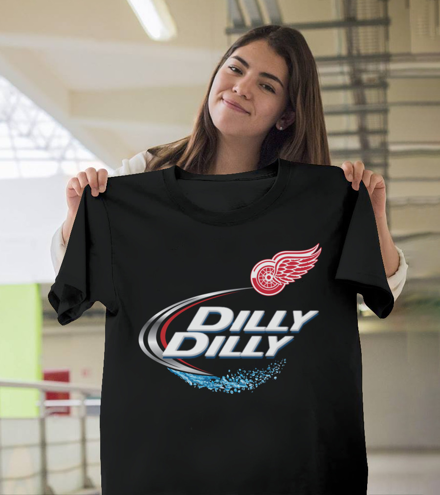 Detroit Red Wings Dilly Dilly Fan Gear For NHL Enthusiasts T-Shirt