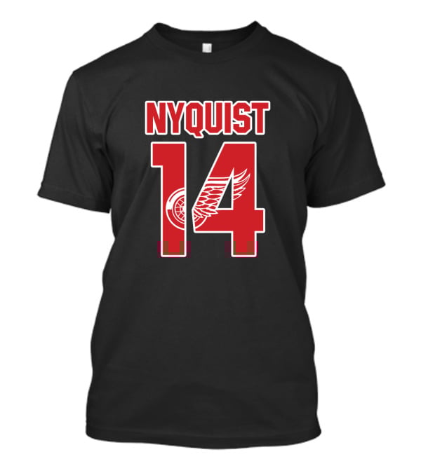 Nyquist 14 Detroit Red Wings NHL Hockey T-Shirt
