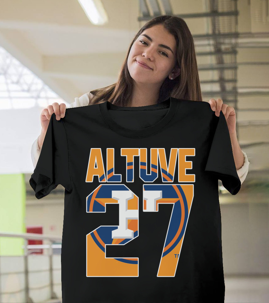 Altuve 27 Houston Astros Baseball T-Shirt