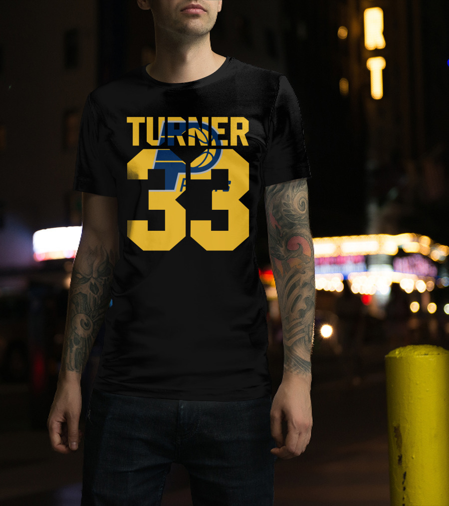Indiana Pacers Myles Turner 33 T-Shirt