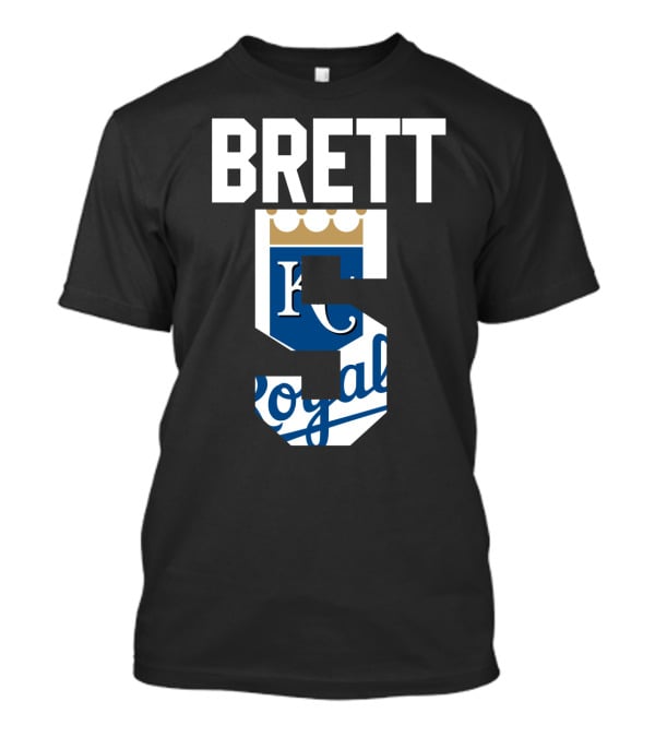 George Brett Kansas City Royals Number 5 KC Royals T-Shirt