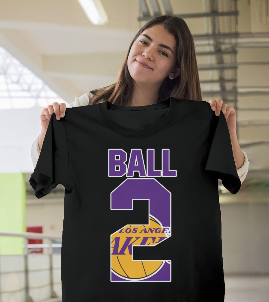 Los Angeles Lakers Lonzo Ball 2 T-Shirt