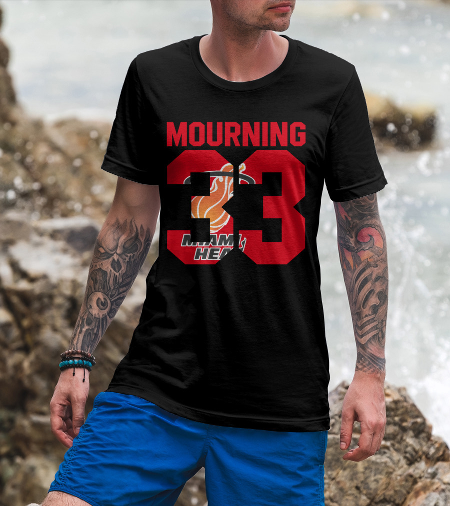 Mourning 33 Miami Heat T-Shirt