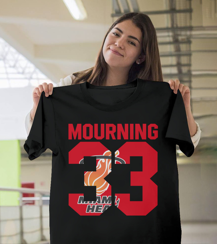 Mourning 33 Miami Heat T-Shirt