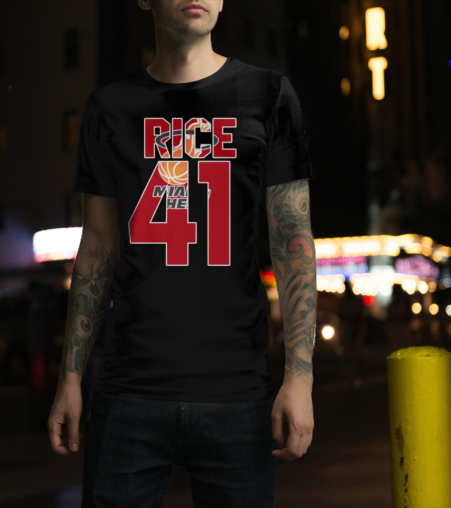 Glen Rice 41 Miami Heat Basketball Fan Essential T-Shirt
