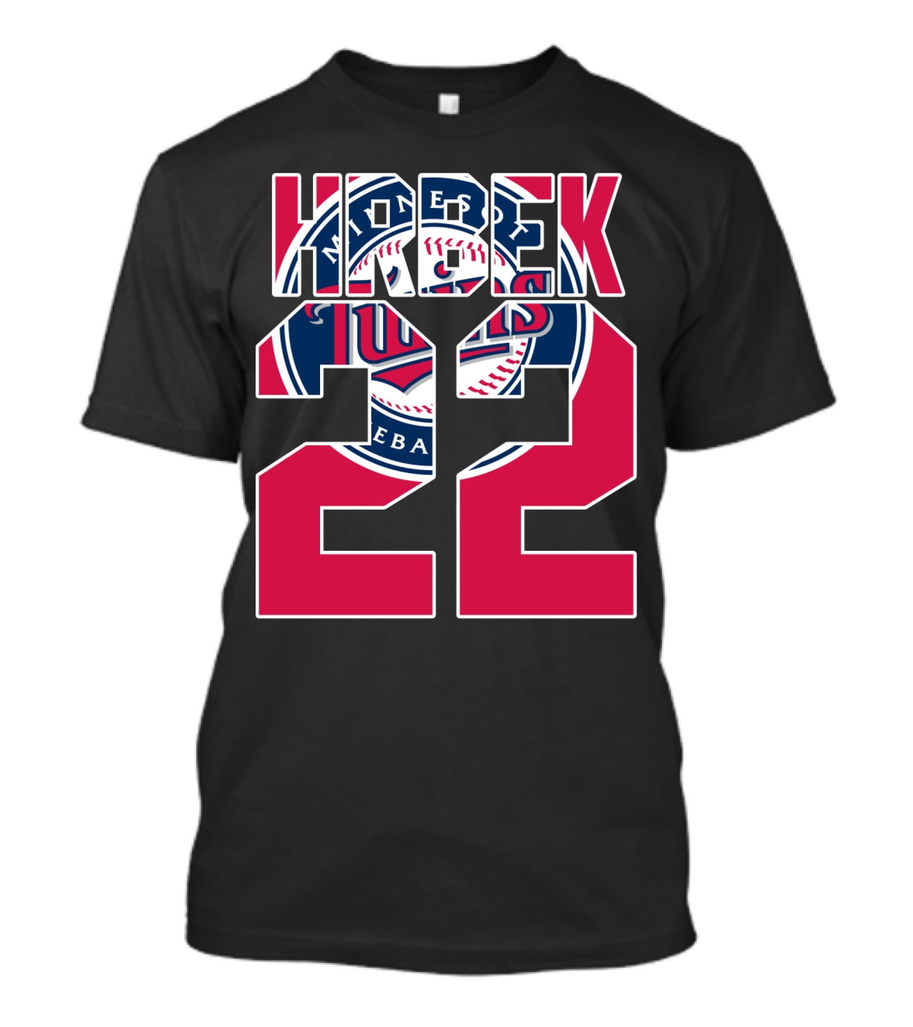 Minnesota Twins Kent Hrbek 22 Baseball Team T-Shirt
