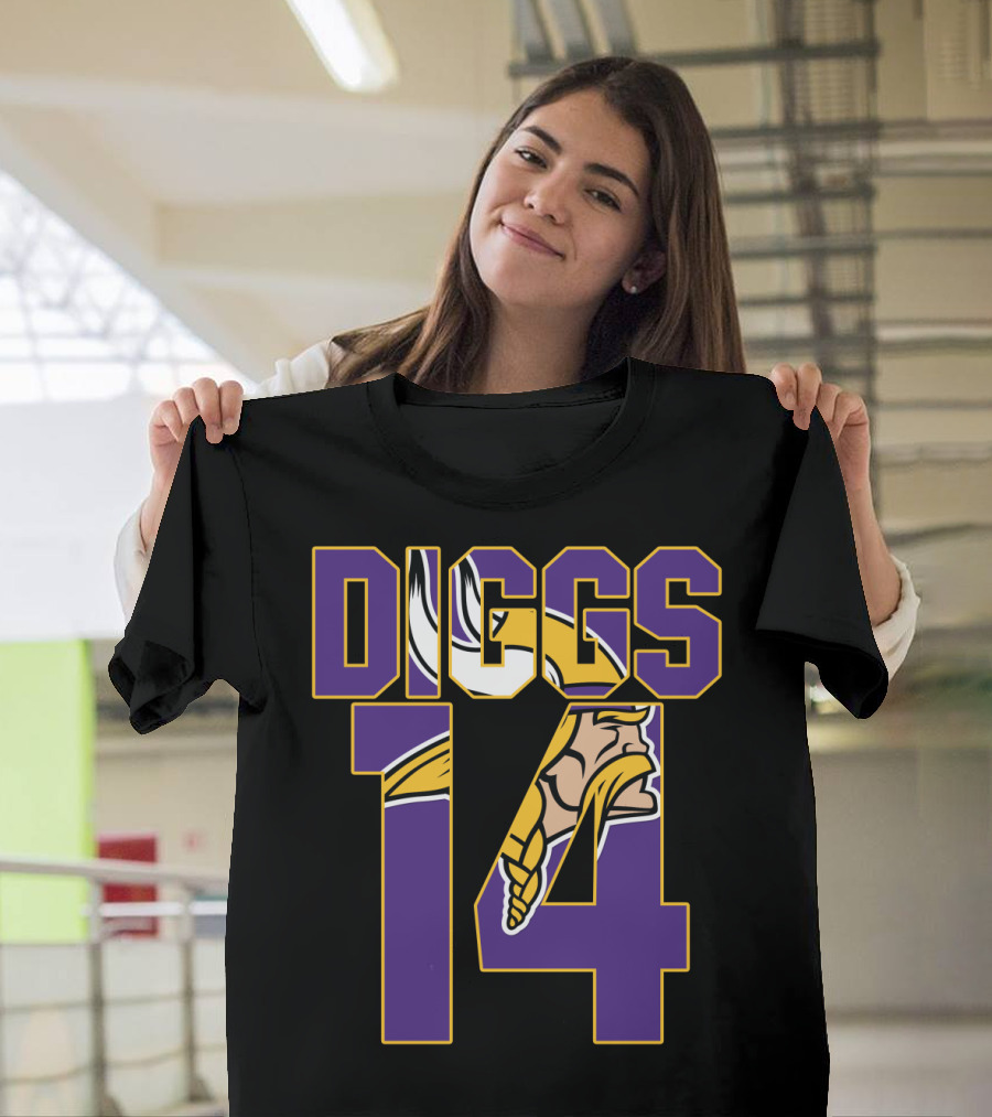 Minnesota Vikings Stefon Diggs 14 Jersey T-Shirt