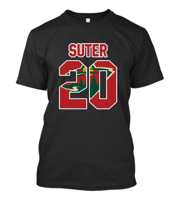 Minnesota Wild Suter 20 NHL Player Jersey T-Shirt