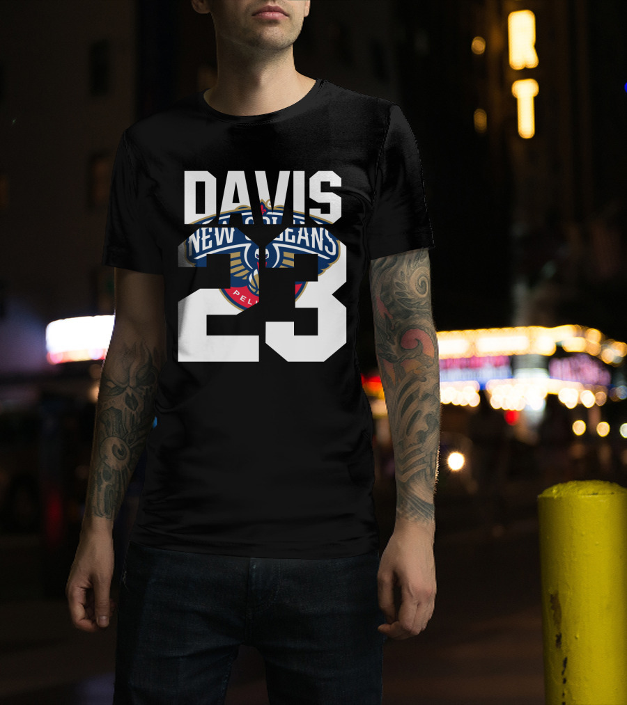 New Orleans Pelicans Anthony Davis 23 Nba T-Shirt
