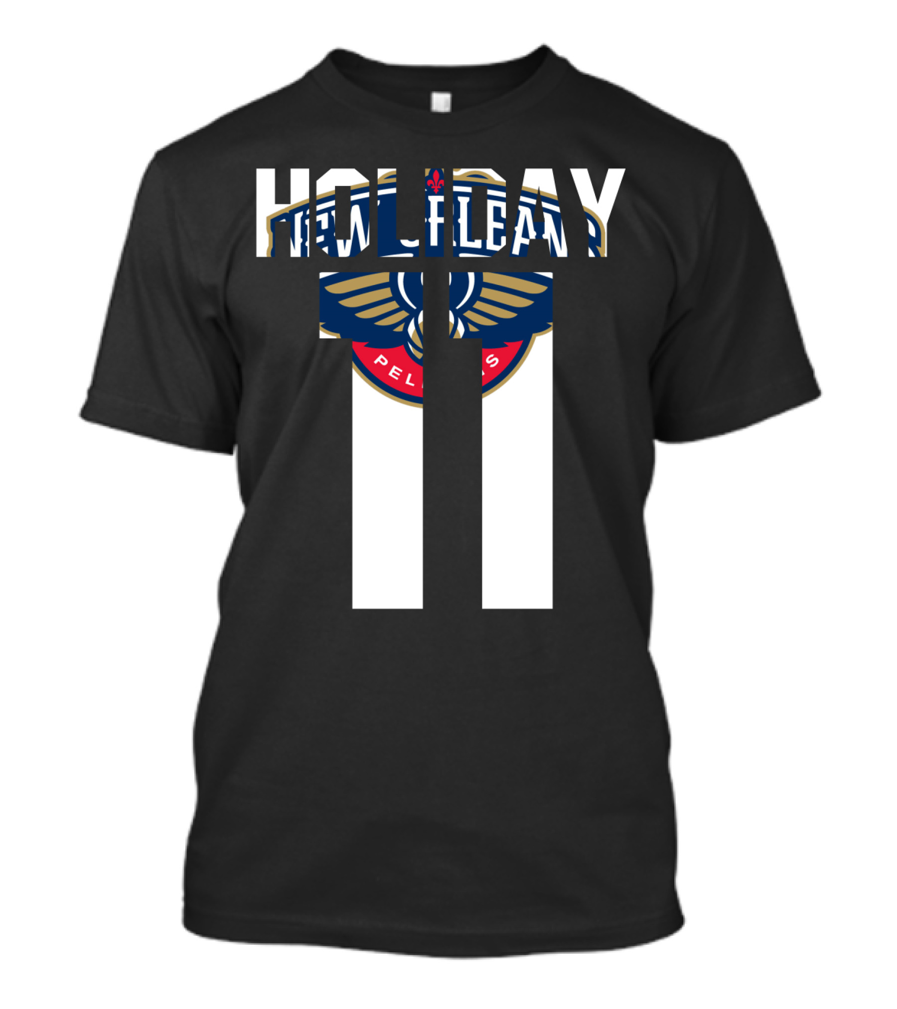 New Orleans Pelicans Holiday 11 Nba Tee Jrue Holiday T-Shirt