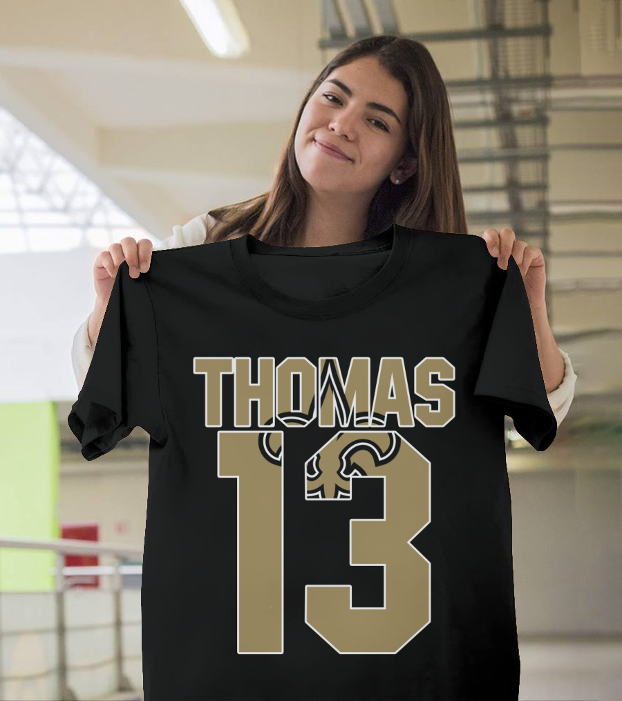 New Orleans Saints Thomas 13 Player Jersey T-Shirt