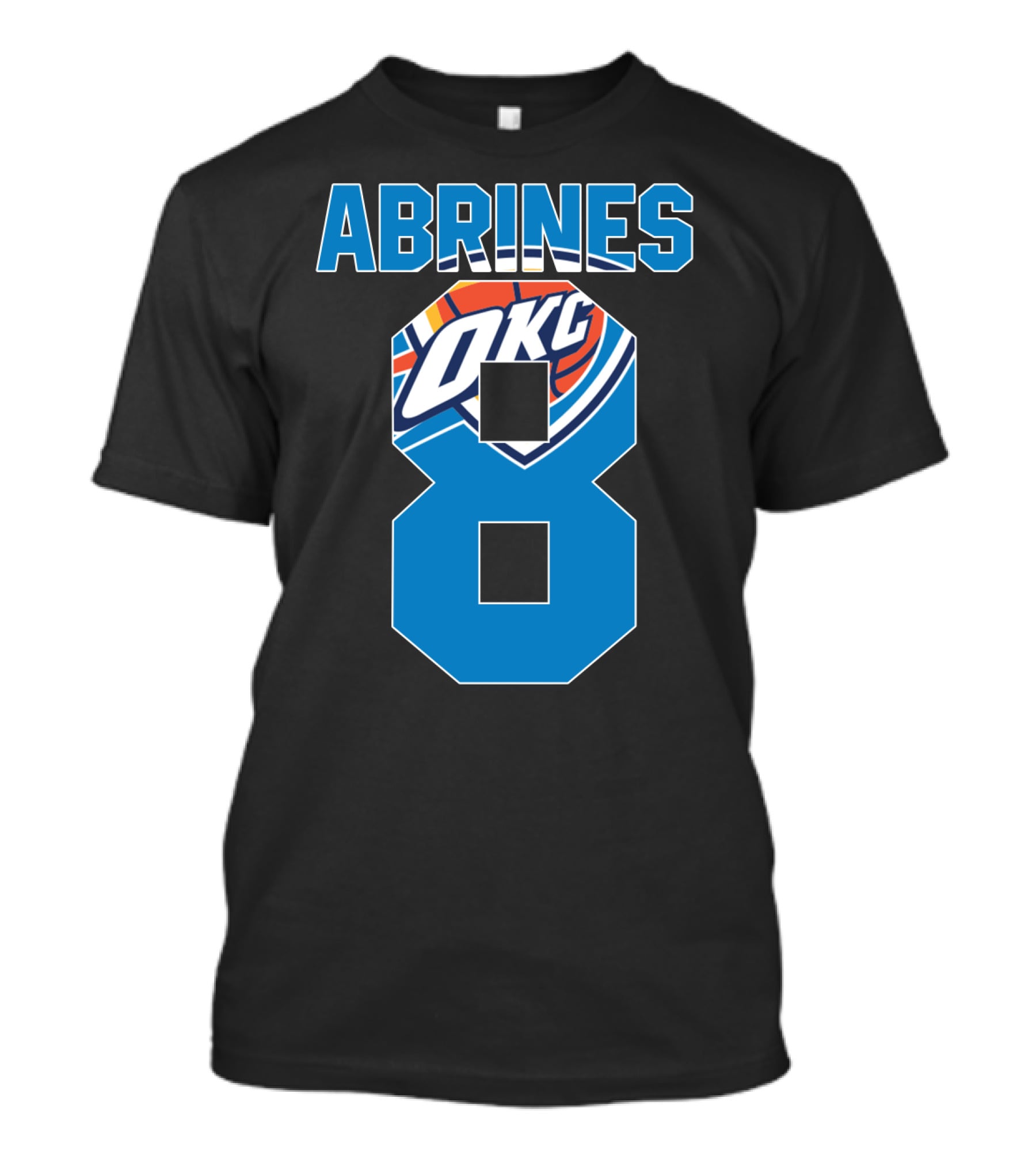 Oklahoma City Thunder Abrines 8 Okc Basketball Nba T-Shirt