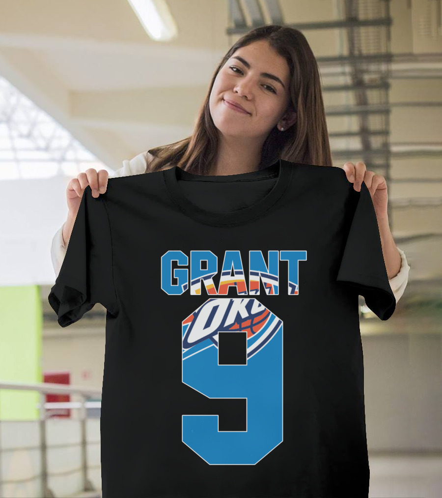 Oklahoma City Thunder Jerami Grant 9 Nba T-Shirt
