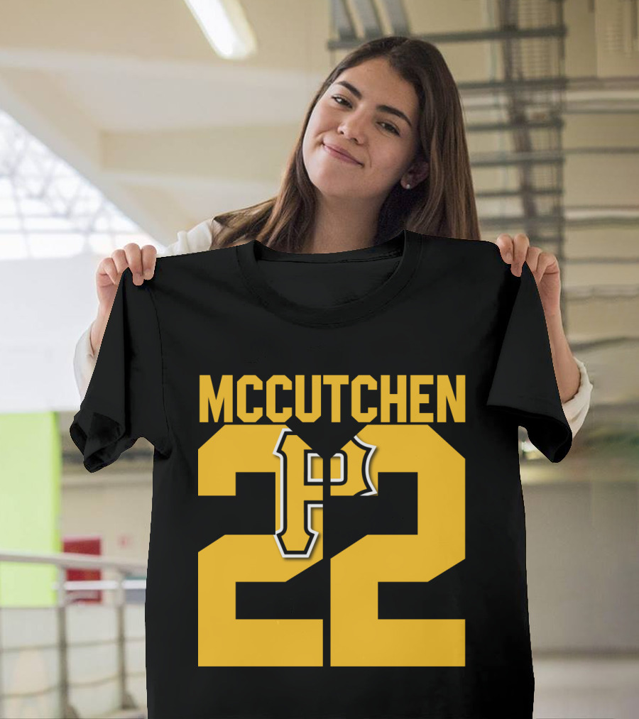 Pittsburgh Pirates Andrew McCutchen 22 Jersey Team Spirit T-Shirt