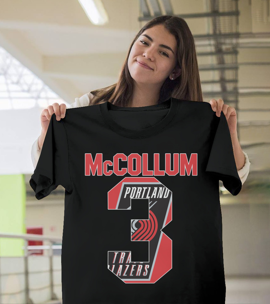 Portland Trail Blazers Mccollum 3 Nba T-Shirt