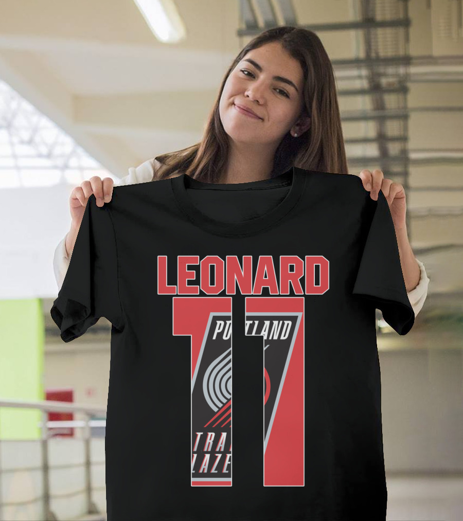 Leonard 11 Portland Trail Blazers Nba T-Shirt
