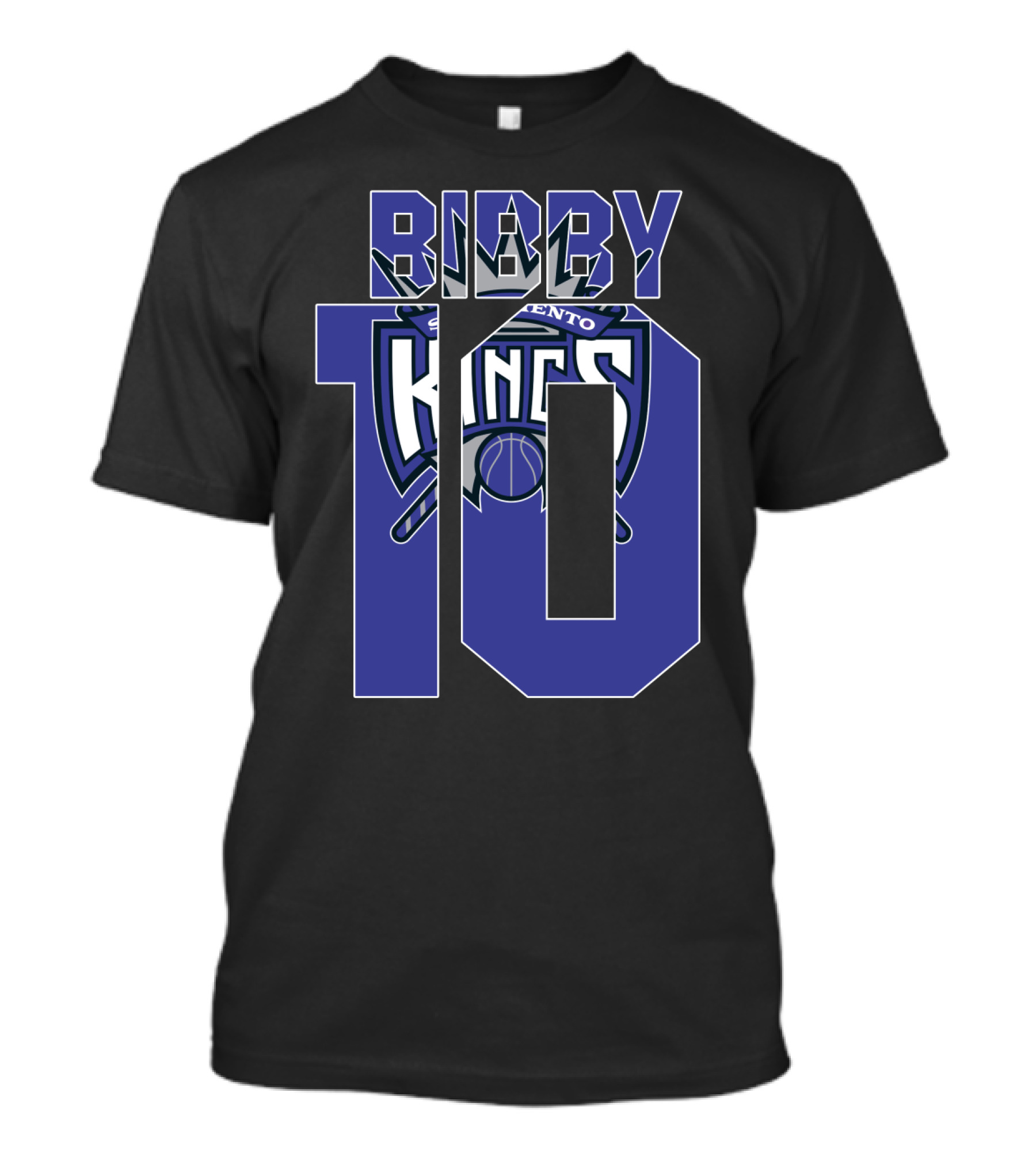 Sacramento Kings Mike Bibby 10 Nba Basketball Fan T-Shirt