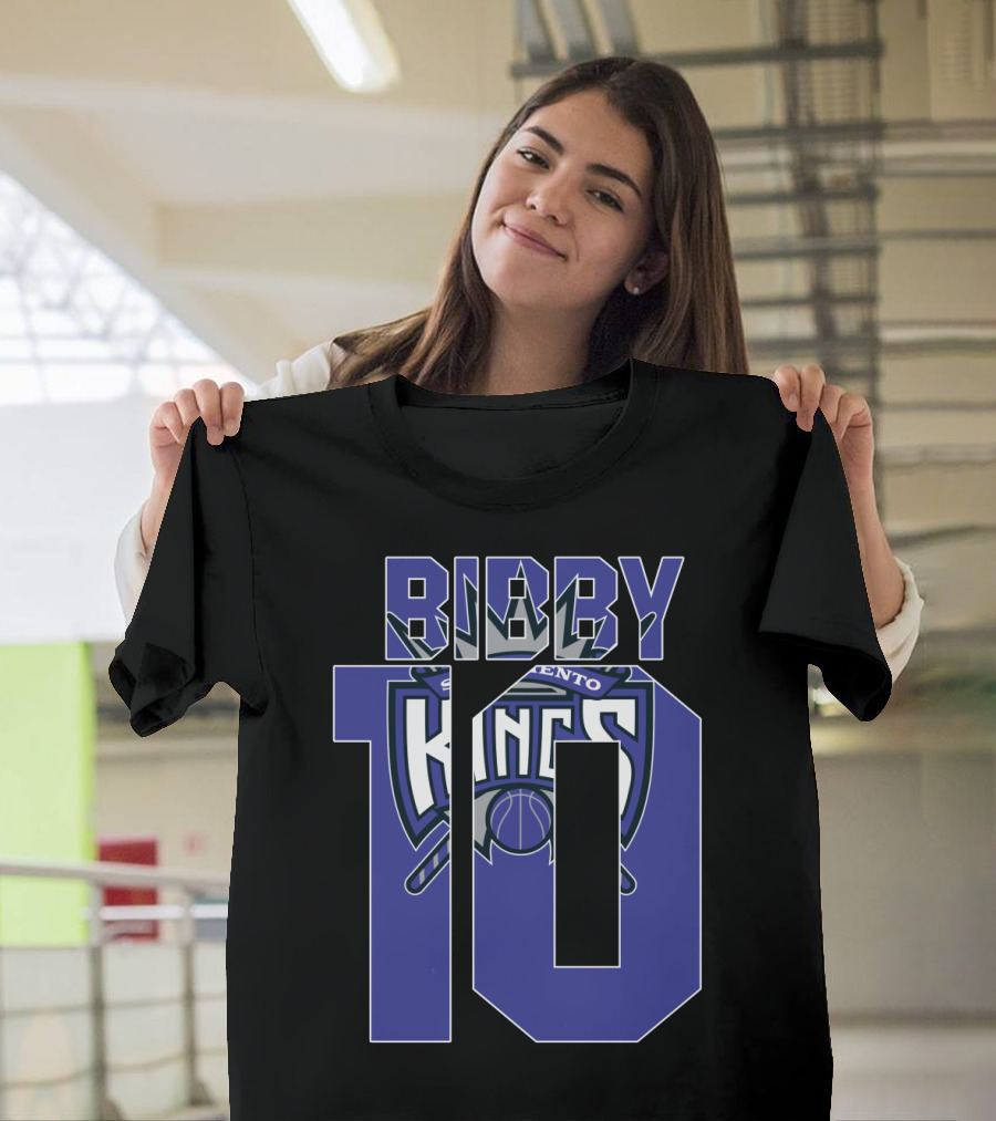Sacramento Kings Mike Bibby 10 Nba Basketball Fan T-Shirt