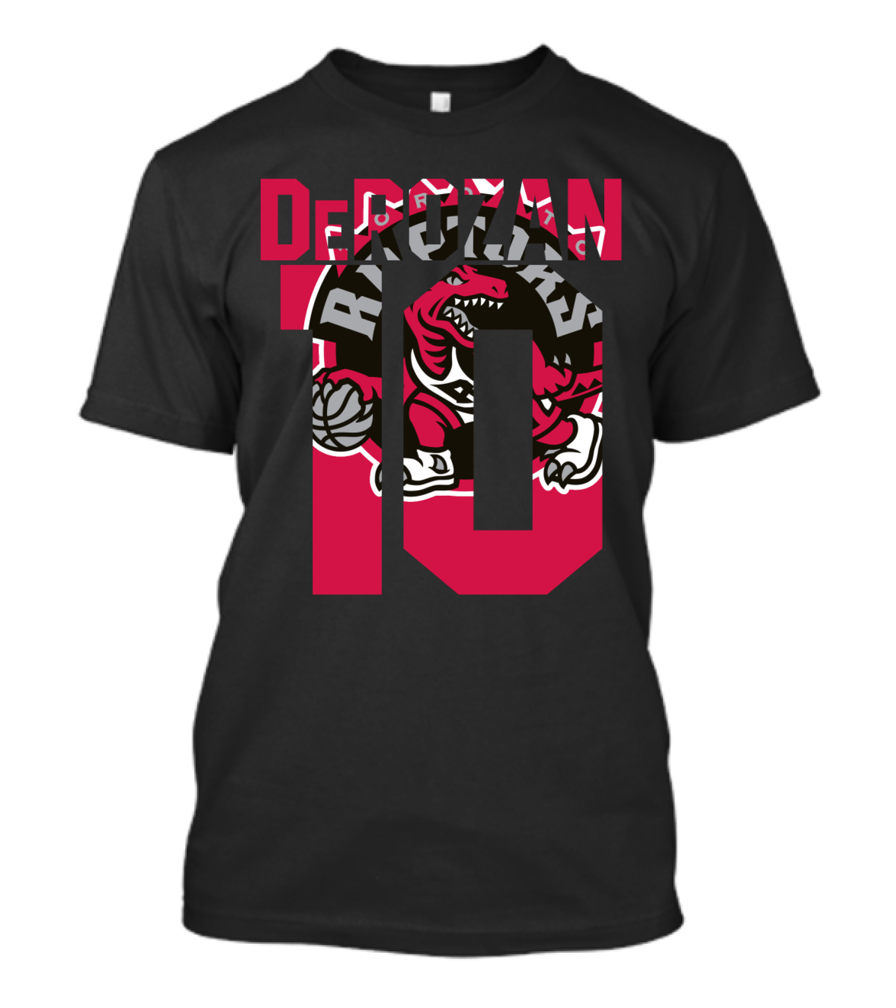 Toronto Raptors Derozan 10 Nba T-Shirt