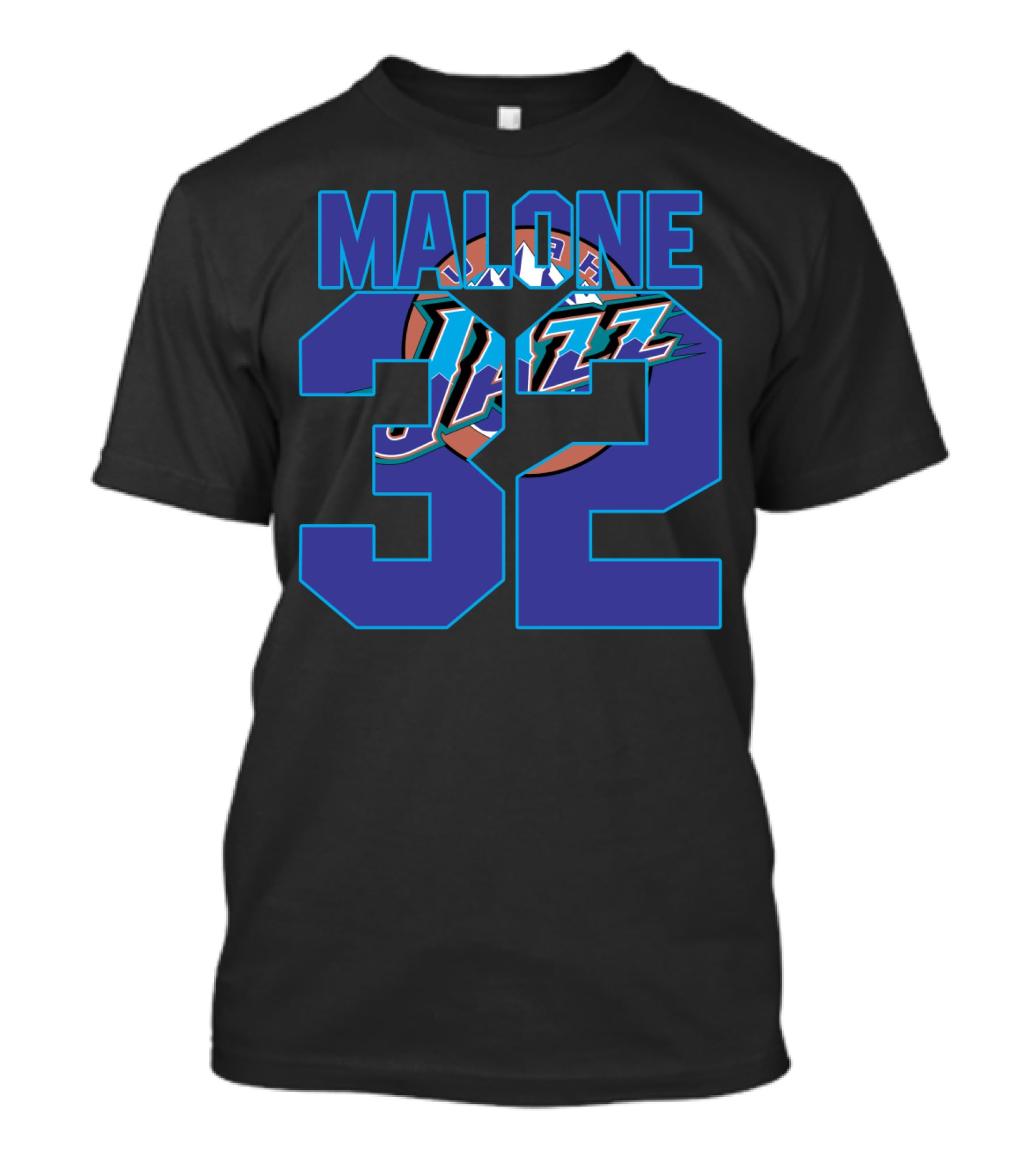 Utah Jazz Malone 32 Nba Basketball Classic T-Shirt