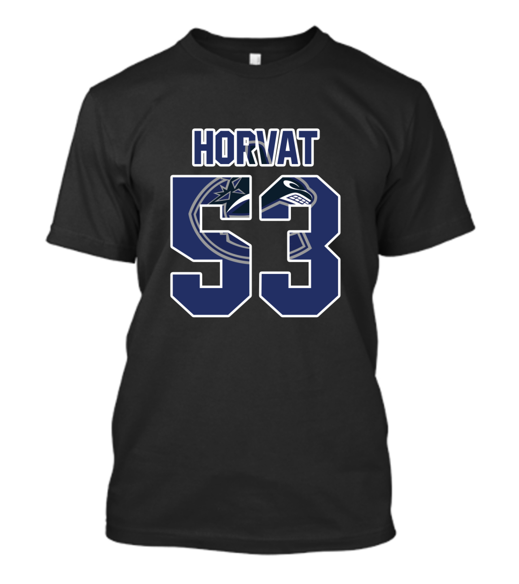 Vancouver Canucks Bo Horvat 53 NHL Hockey T-Shirt