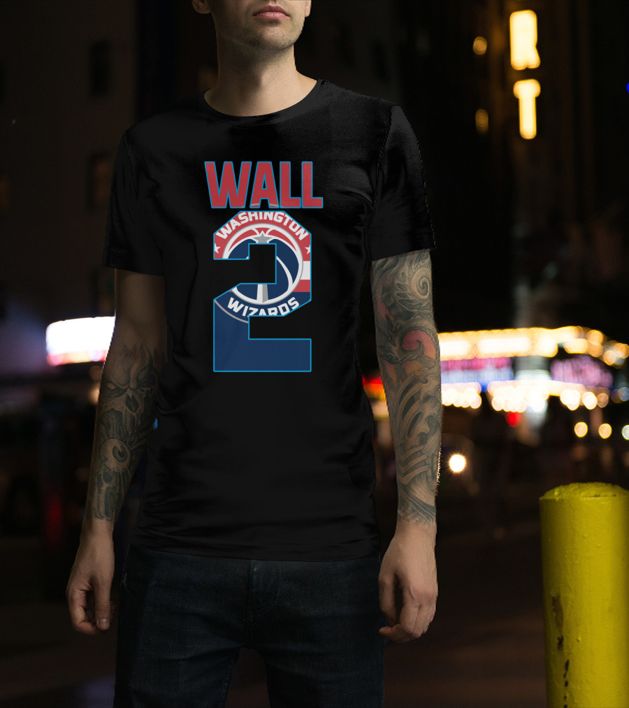 Wall 2 Washington Wizards Nba T-Shirt