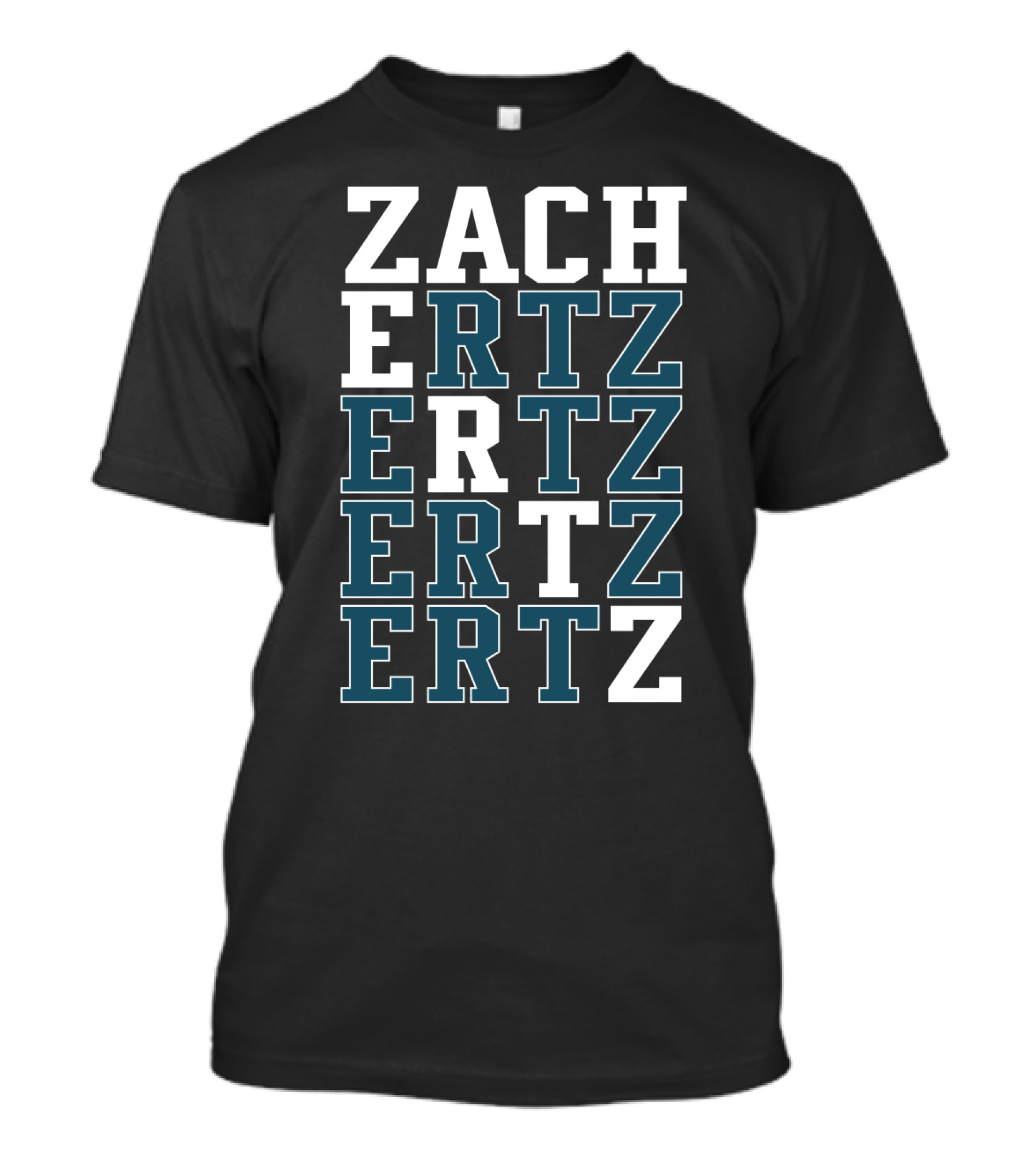 Philadelphia Eagles Zach Ertz Ertz Ertz Ertz Fan T-Shirt