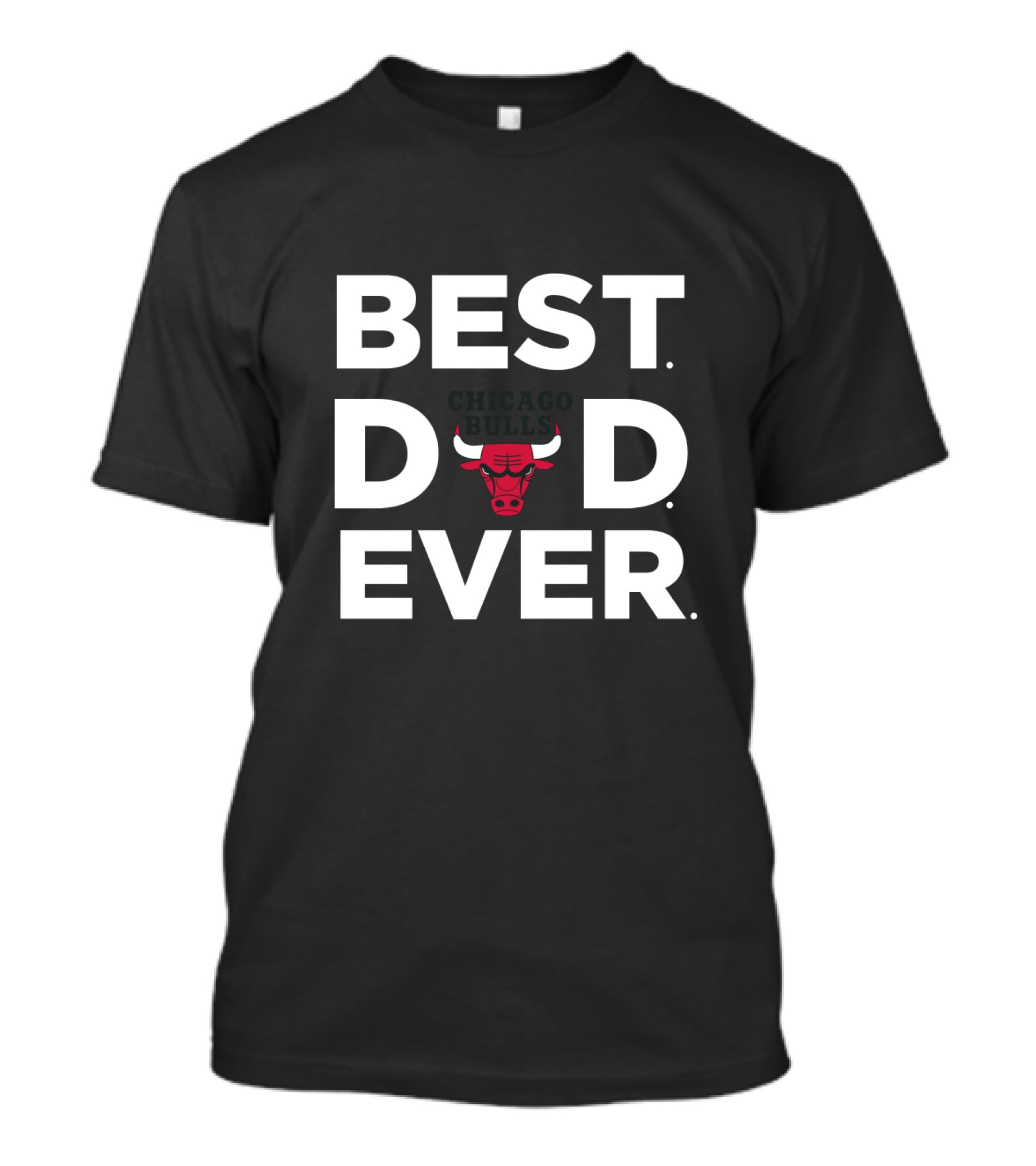 Best Chicago Bulls Dad Ever Gift Dad Bulls T-Shirt